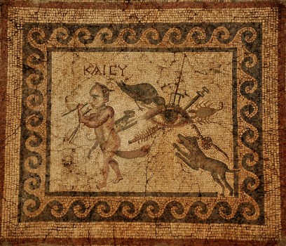 Mosaic from the House of the Evil Eye, Antioch, Syria. 