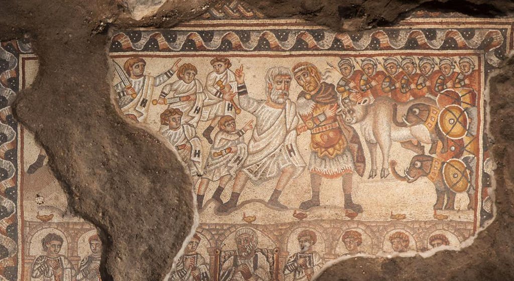 Alexander Mosaic, Huqoq